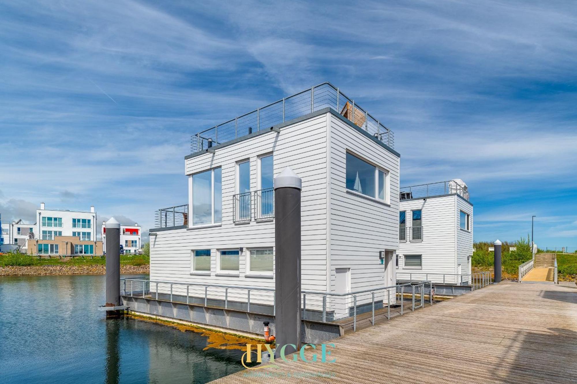 Schwimmendes Haus - An Bord Zwei Hotel Olpenitz Exterior foto